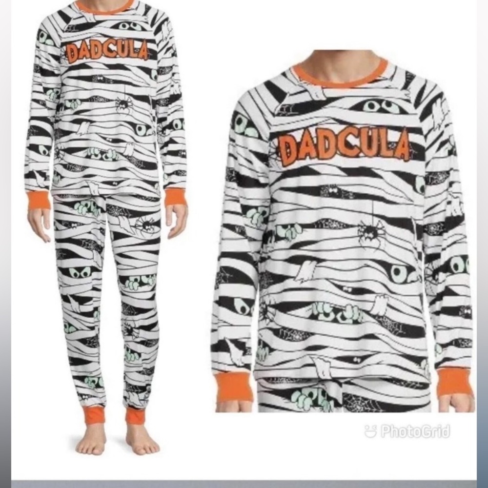 Celebrate Halloween pajamas. Size large. New in package. Mummy, comfortable